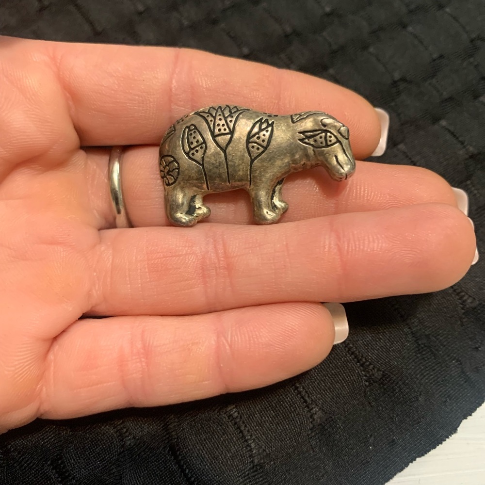 MMA 925 sterling silver vintage pin